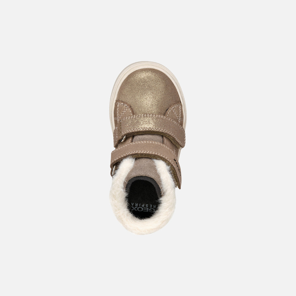 Geox pantofi fete imbalniti Nashik 20-23 Smoke Grey