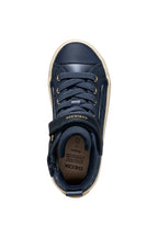 Geox pantofi fete Kalipspera 28-36 Navy cu inimioare