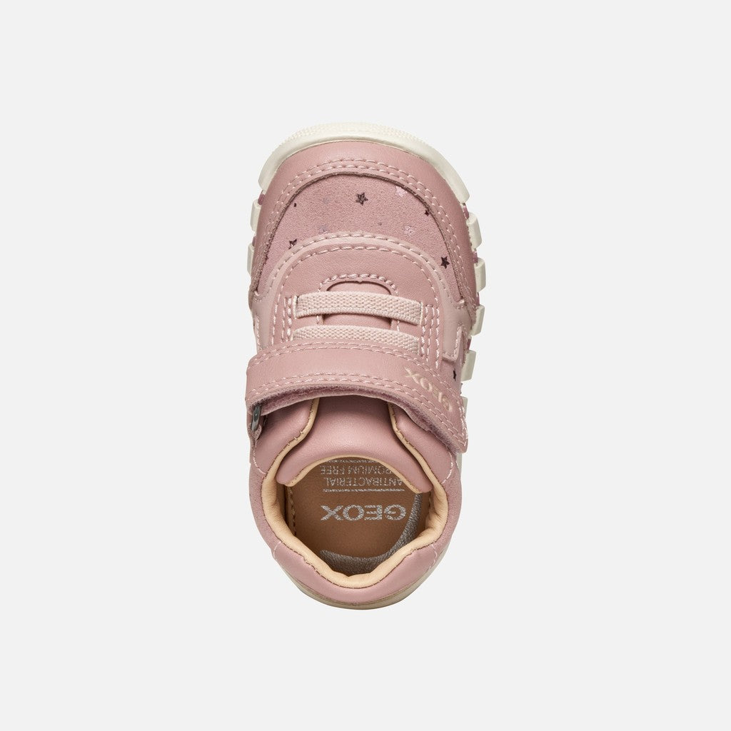 Geox Respira pantofi fete Iupidoo 18-26 Antique rose/Platinum