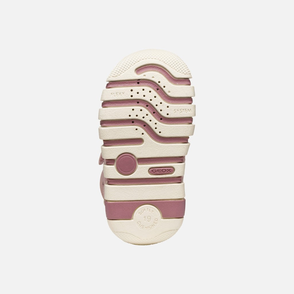 Geox Respira pantofi fete Iupidoo 18-26 Antique rose/Platinum