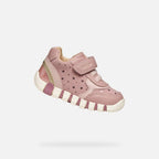 Geox Respira pantofi fete Iupidoo 18-26 Antique rose/Platinum