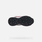 Geox pantofi fete Magnetar Abx Junior AmphibioxTEX Waterproof 28-36 Dark rose/Black