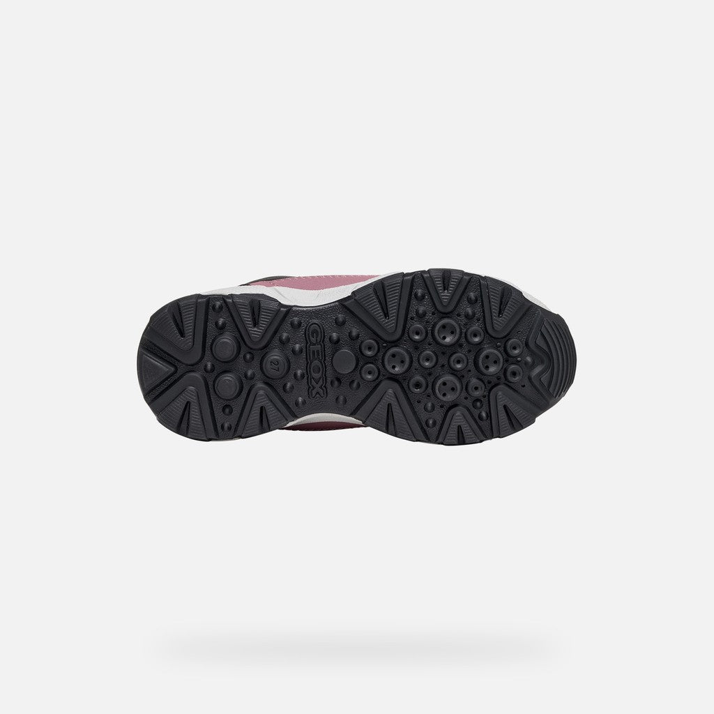 Geox pantofi fete Magnetar Abx Junior AmphibioxTEX Waterproof 28-36 Dark rose/Black