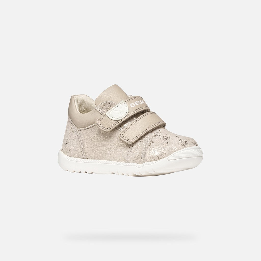 Geox pantofi fete Primii Pasi 18-26 Macchia Beige Imagine principală a produsului