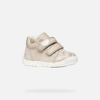 Geox pantofi fete Primii Pasi 18-26 Macchia Beige