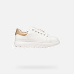 Geox pantofi fete Puffypop 28-36 White/Light Rose