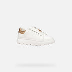 Geox pantofi fete Puffypop 28-36 White/Light Rose