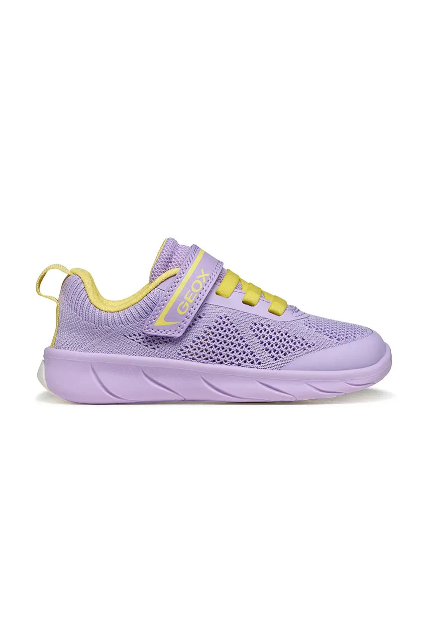 Geox pantofi fete sport Barefoot Foot-Run 26-34 Lilac/Light Yellow