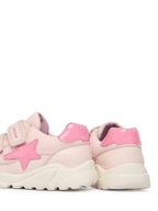 Geox pantofi fete sport Ciufciuf 20-27 Light Pink/Fucsia cu stea