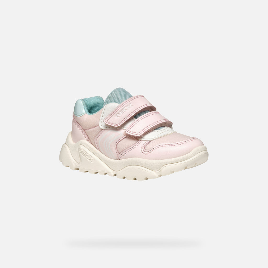 Geox pantofi fete sport cu scai 24-27 Ciufciuf Lt pink/Watersea Imagine principală a produsului