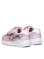 Geox pantofi fete sport cu scai 18-23 Sprintye Pink/Silver