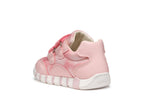 Geox pantofi fete sport cu scai 18-26 Lupidoo Dark Pink