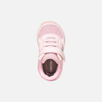 Geox pantofi fete sport First Step Rishon 18-26 Pink/Silver