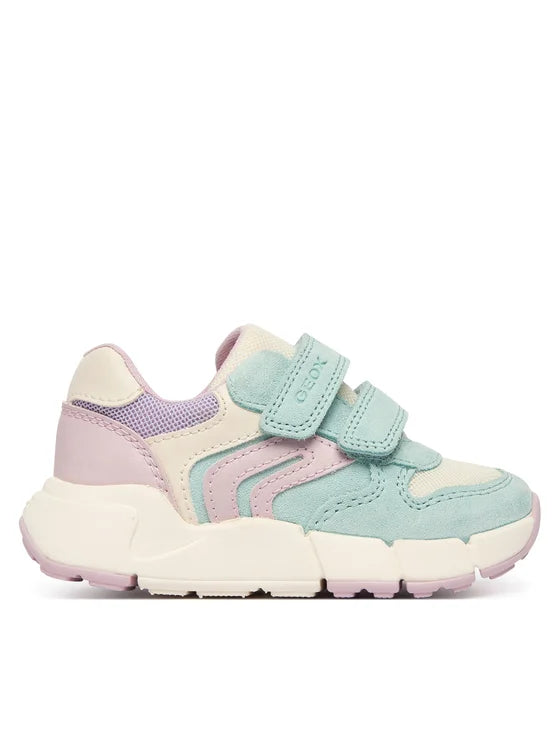 Geox pantofi fete sport Flexyper Mini 20-27 Watersea/Pink Imagine principală a produsului