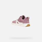Geox pantofi fete sport Barefoot Foot-Run 28-35 Old rose/White