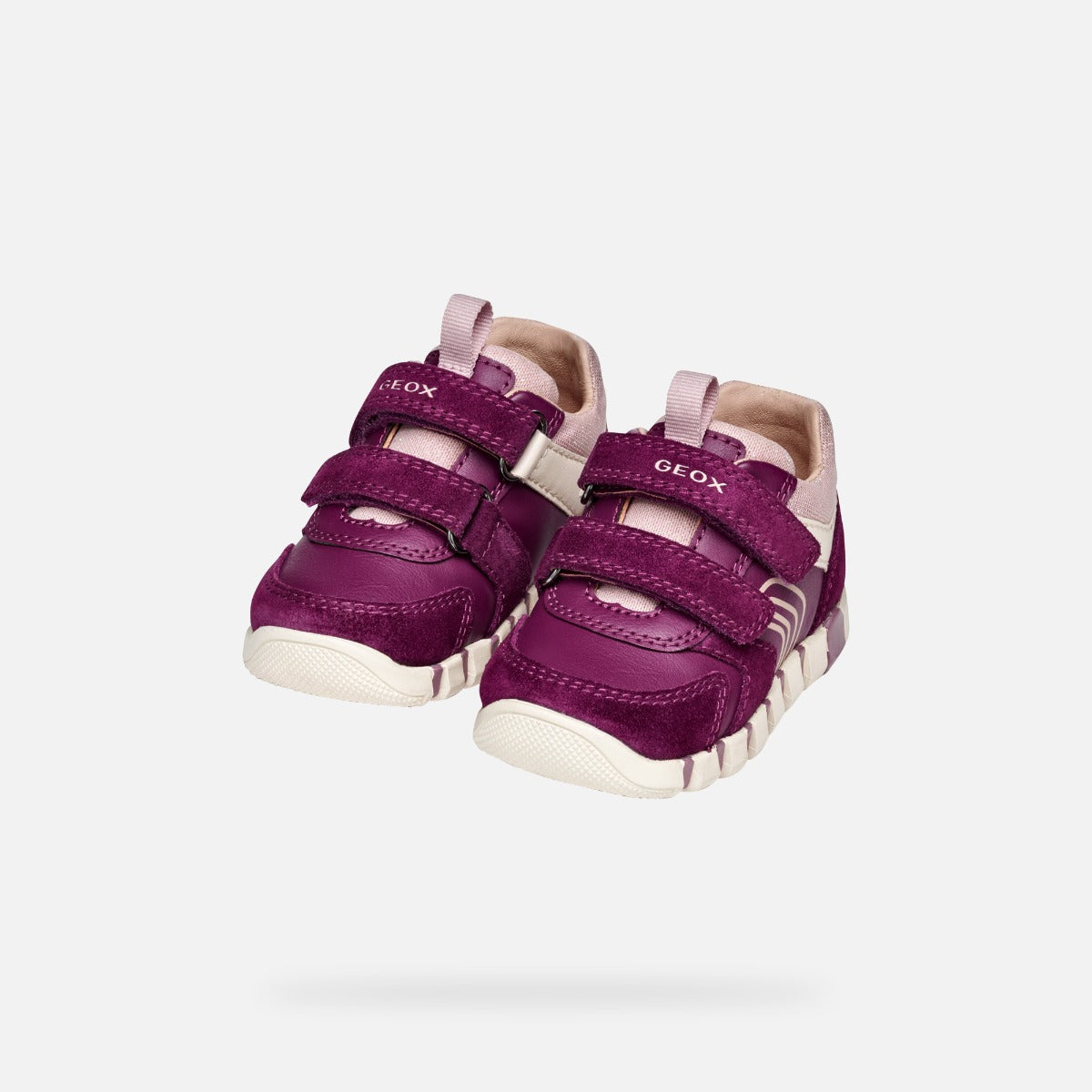 Geox pantofi fete sport Iupidoo 18-26 Dark Purple/Rose Imagine principală a produsului