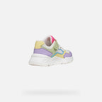 Geox pantofi fete sport Loftus 26-34 Multicolor/White