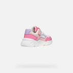 Geox pantofi fete sport Loftus 26-34 Salmon/White