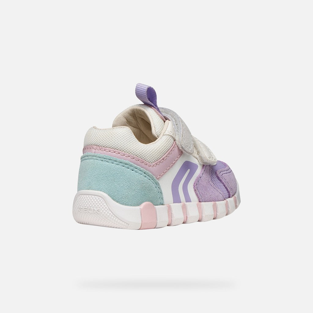 Geox pantofi fete sport Primii Pasi Iupidoo 18-26  Lavender/White