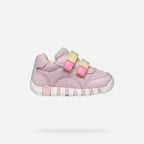 Geox pantofi fete sport Primii Pasi Iupidoo 18-26 Pink/Light yellow