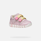 Geox pantofi fete sport Primii Pasi Iupidoo 18-26 Pink/Light yellow