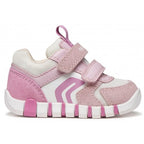 Geox pantofi fete sport Primii Pasi Iupidoo 18-26  Rose/White