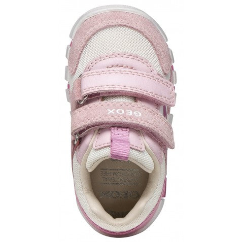 Geox pantofi fete sport Primii Pasi Iupidoo 18-26  Rose/White