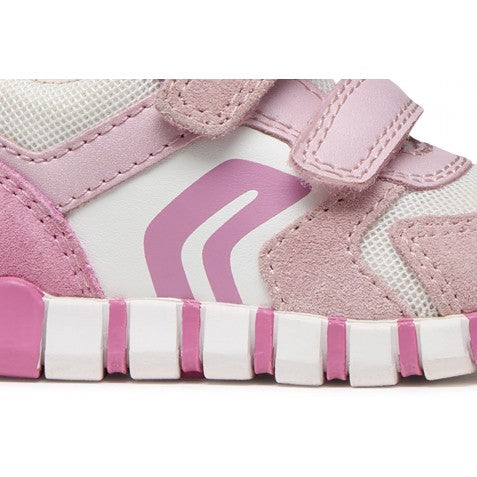 Geox pantofi fete sport Primii Pasi Iupidoo 18-26  Rose/White