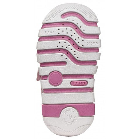 Geox pantofi fete sport Primii Pasi Iupidoo 18-26  Rose/White