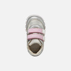 Geox pantofi fete sport Primii Pasi Iupidoo 18-26 Silver/Pink