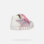 Geox pantofi fete sport Primii Pasi Iupidoo 18-26 White/Lilac