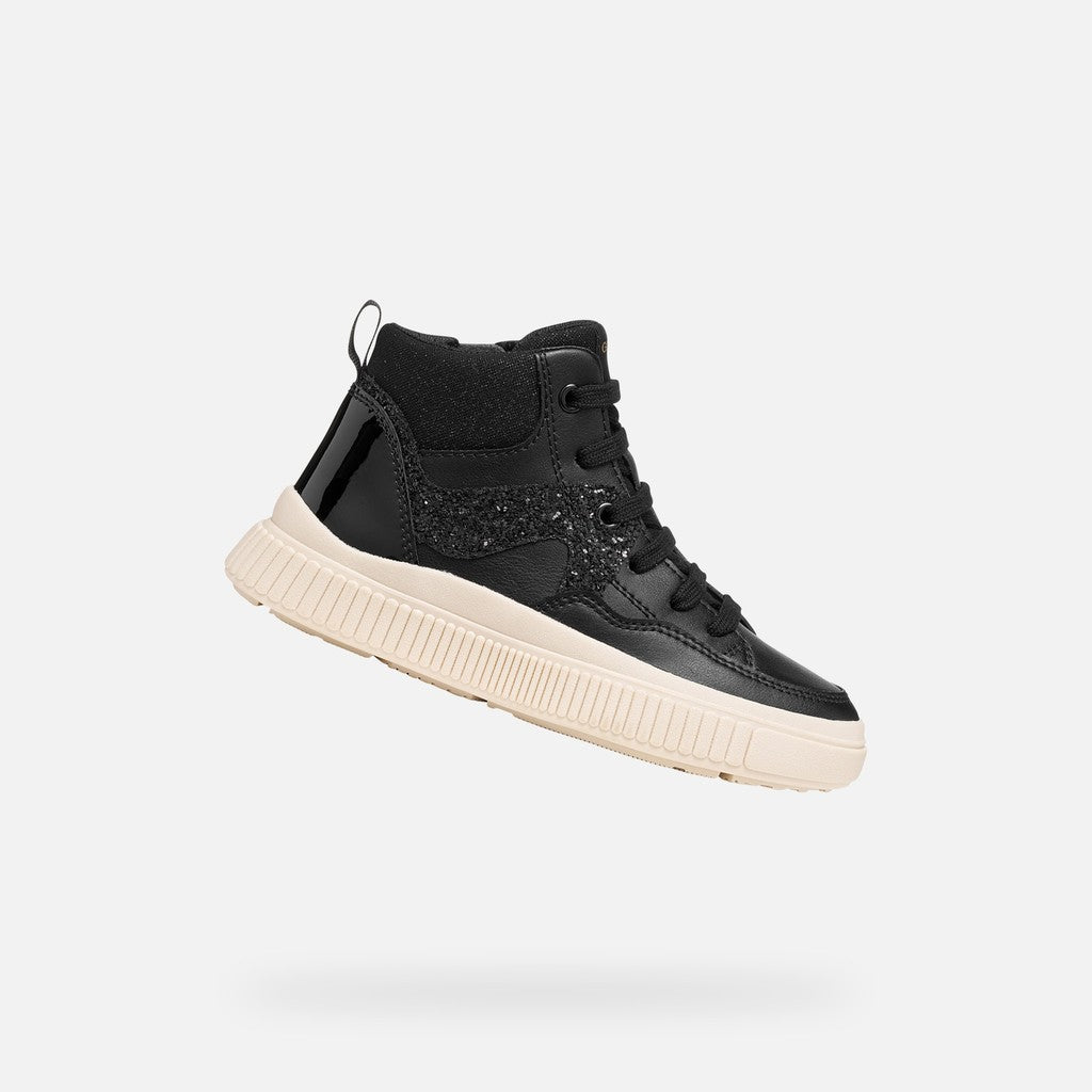 Geox Respira pantofi fete sport sneakers Laquinny 28-39 Black