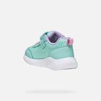 Geox pantofi fete sport Sprintye 20-27 Sea Green/Pink