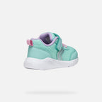 Geox pantofi fete sport Sprintye 20-27 Sea Green/Pink