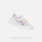 Geox pantofi fete sport Sprintye Junior 26-34 White/Multicolor
