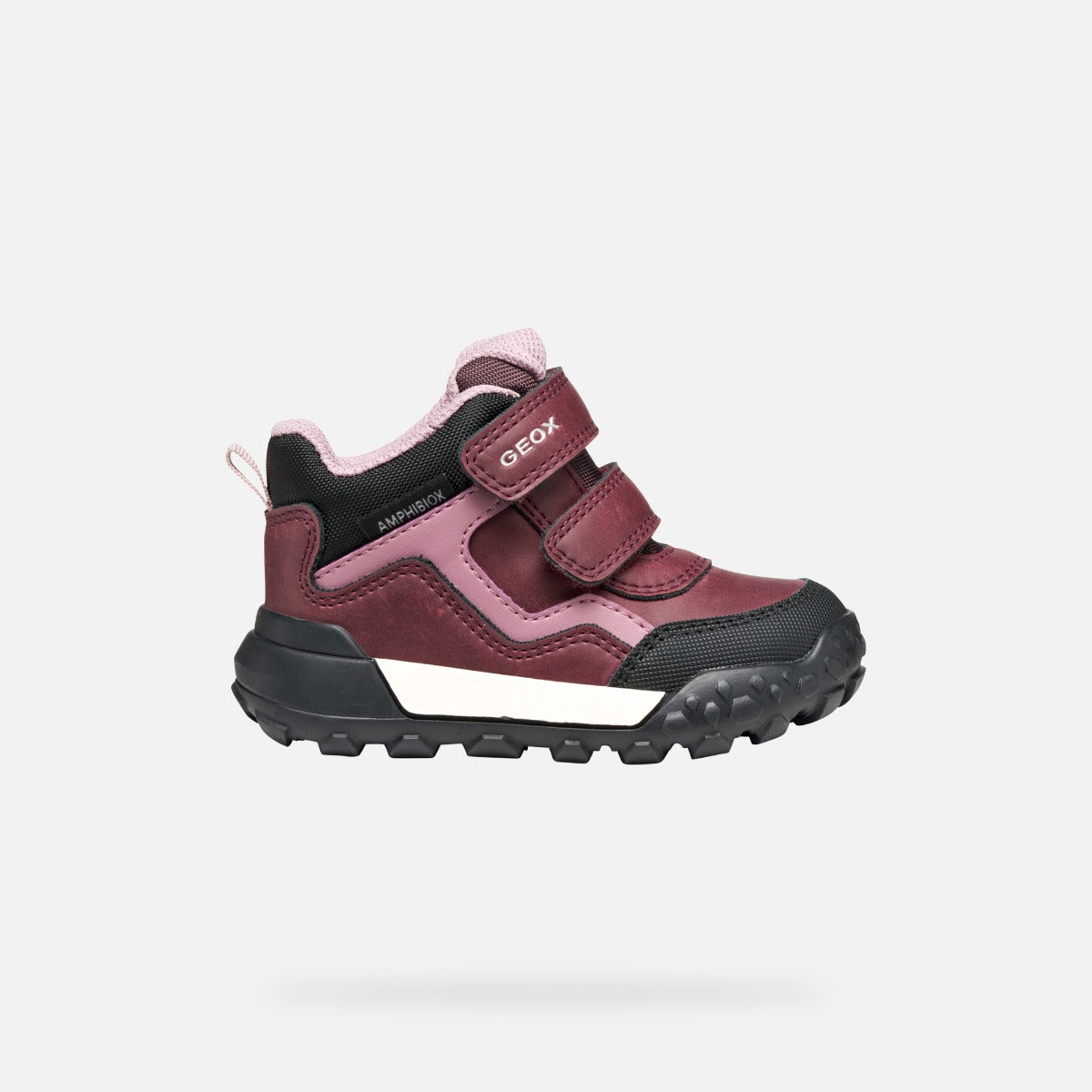 Geox pantofi fete Trekkyup Amphibiox 24-27 Burgundy/Rose Imagine principală a produsului