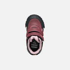 Geox pantofi fete Trekkyup Amphibiox 24-27 Burgundy/Rose