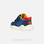 Geox pantofi baieti sport Ciufciuf  22-27 Light navy/Red cu Superman