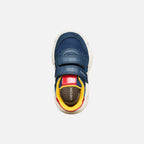 Geox pantofi baieti sport Ciufciuf  22-27 Light navy/Red cu Superman