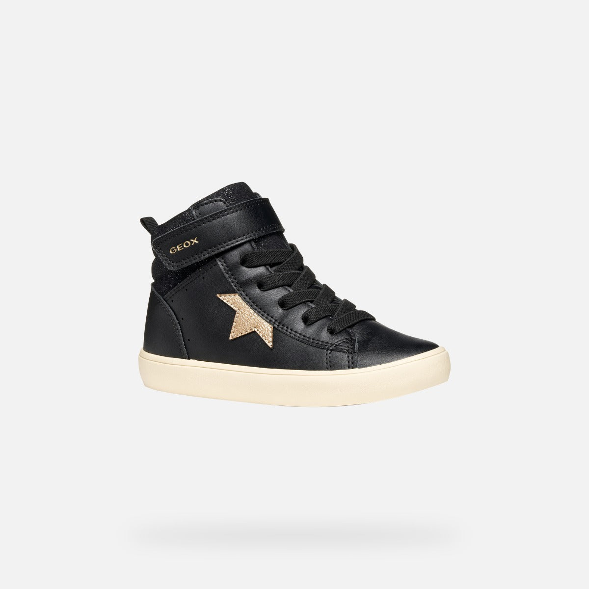 Geox pantofi sport fete Gisli 28-35 Black/Champagne Imagine principală a produsului