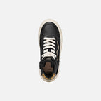 Geox pantofi sport fete Laquinny 28-35 Black/Platinum