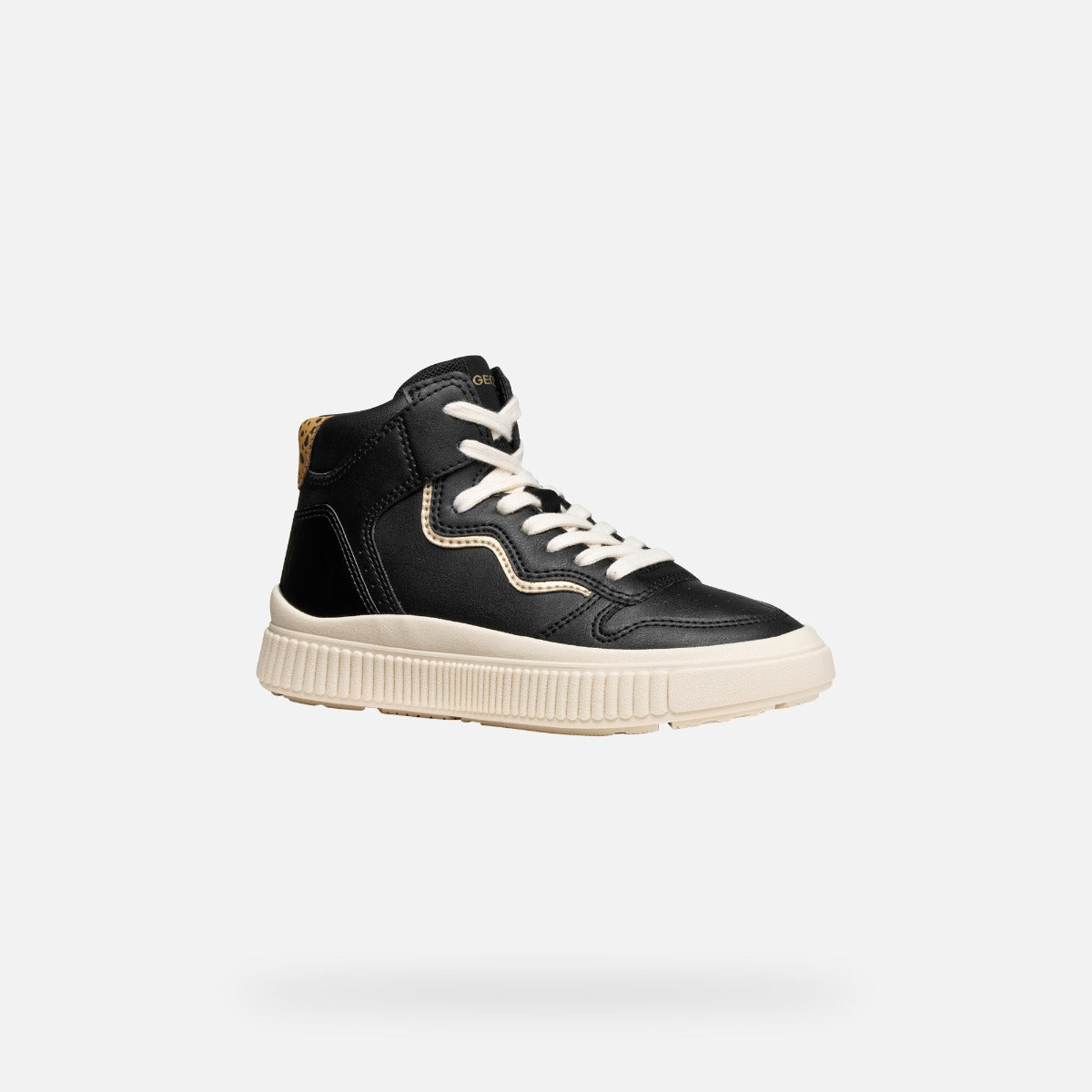 Geox pantofi sport fete Laquinny 28-35 Black/Platinum