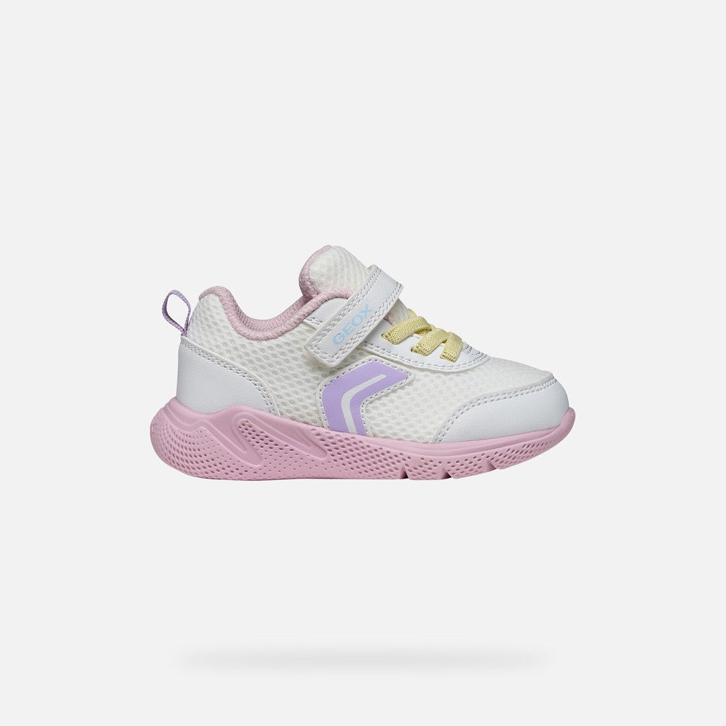 Geox pantofi fete sport Sprintye 20-27 White/Pink