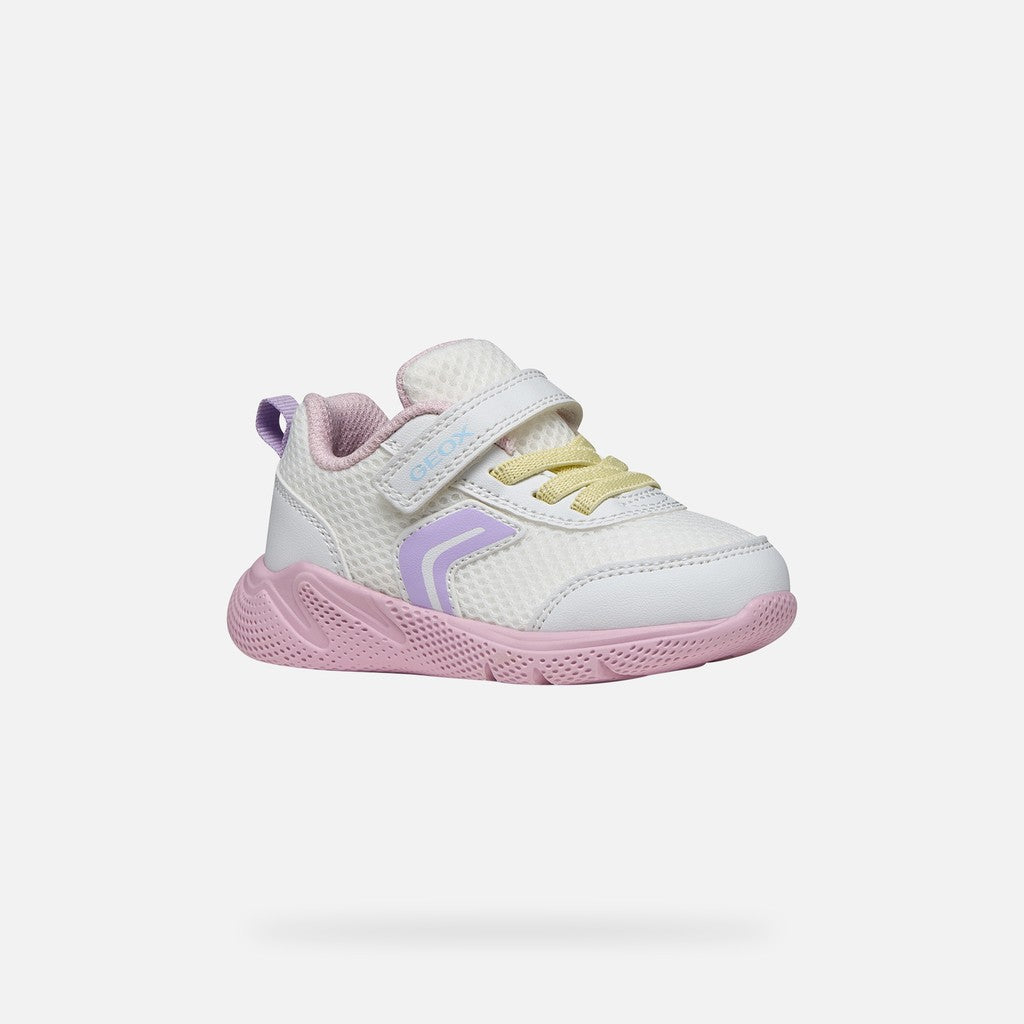 Geox pantofi fete sport Sprintye 20-27 White/Pink