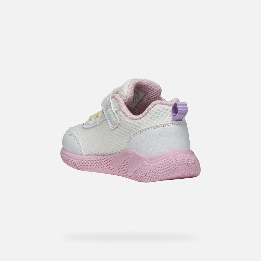 Geox pantofi fete sport Sprintye 20-27 White/Pink