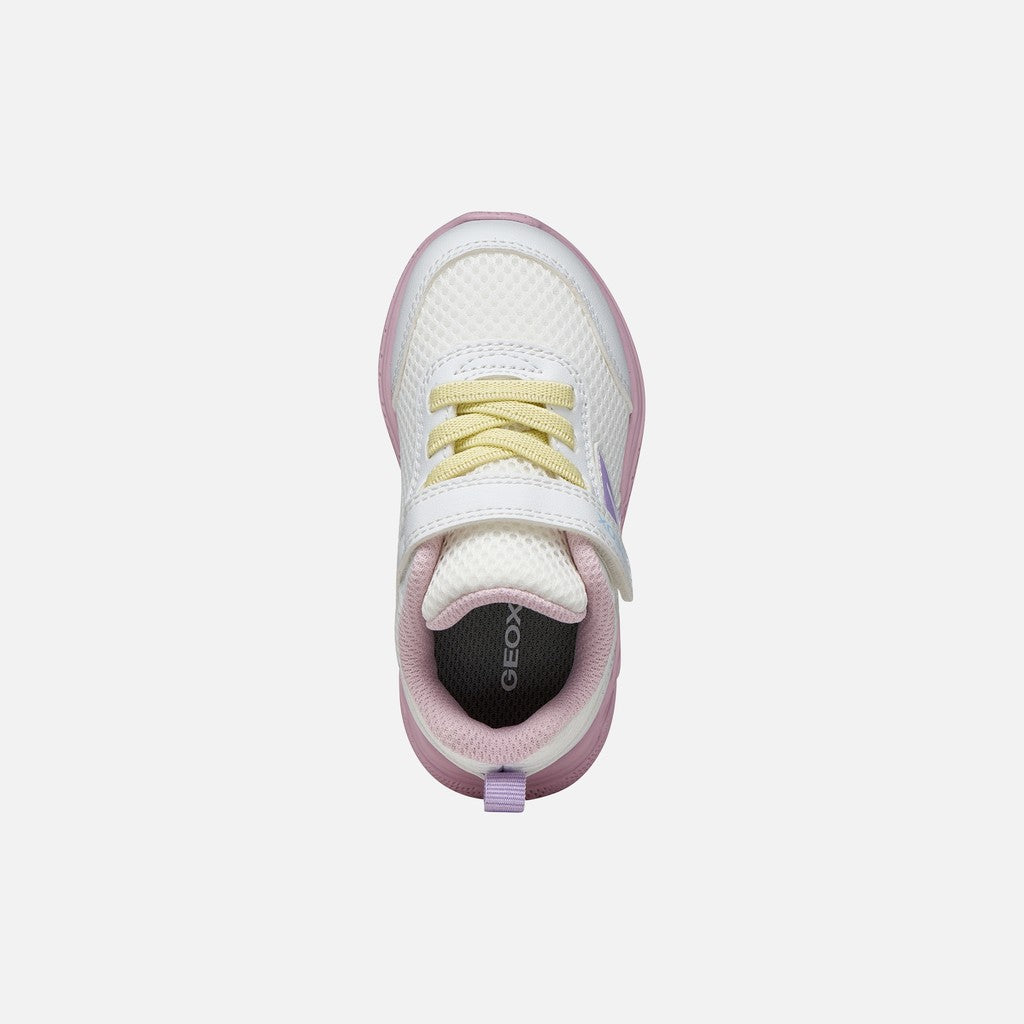 Geox pantofi fete sport Sprintye 20-27 White/Pink