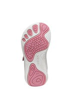 Geox pantofi fete Barefoot Foot-Run 20-27 Old Rose/White