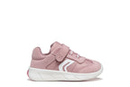 Geox pantofi fete Barefoot Foot-Run 20-27 Old Rose/White
