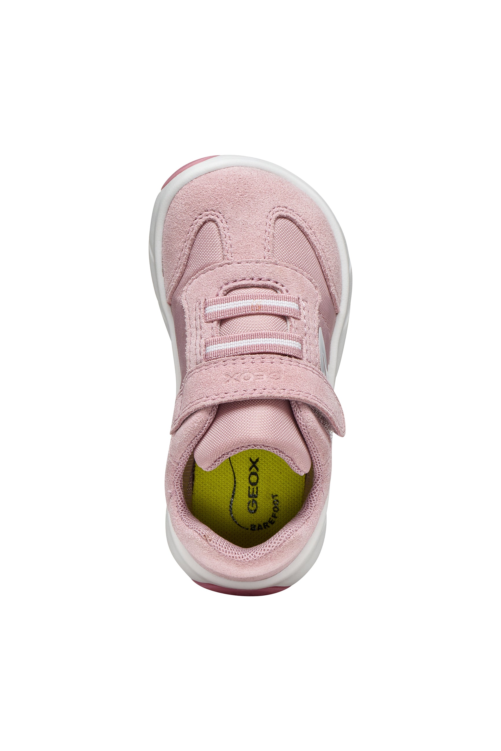Geox pantofi fete Barefoot Foot-Run 20-27 Old Rose/White