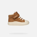 Geox Respira ghete baieti imblanite Gisli Baby 20-27 Brown